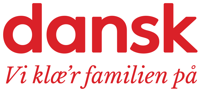 Dansk - vi klæ´r familien på logo