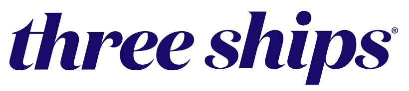 Three Ships Beauty logo