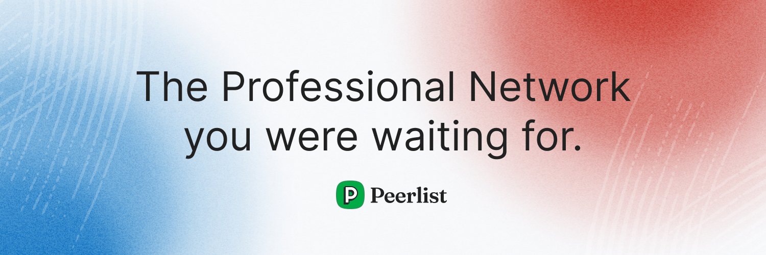 Peerlist cover image
