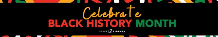 Stark Library's banner