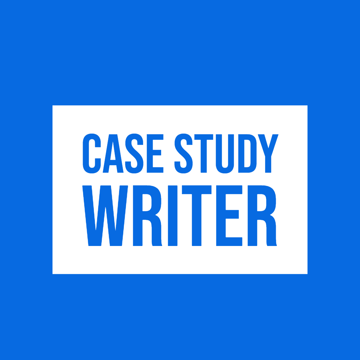 Case Study Writer Icon