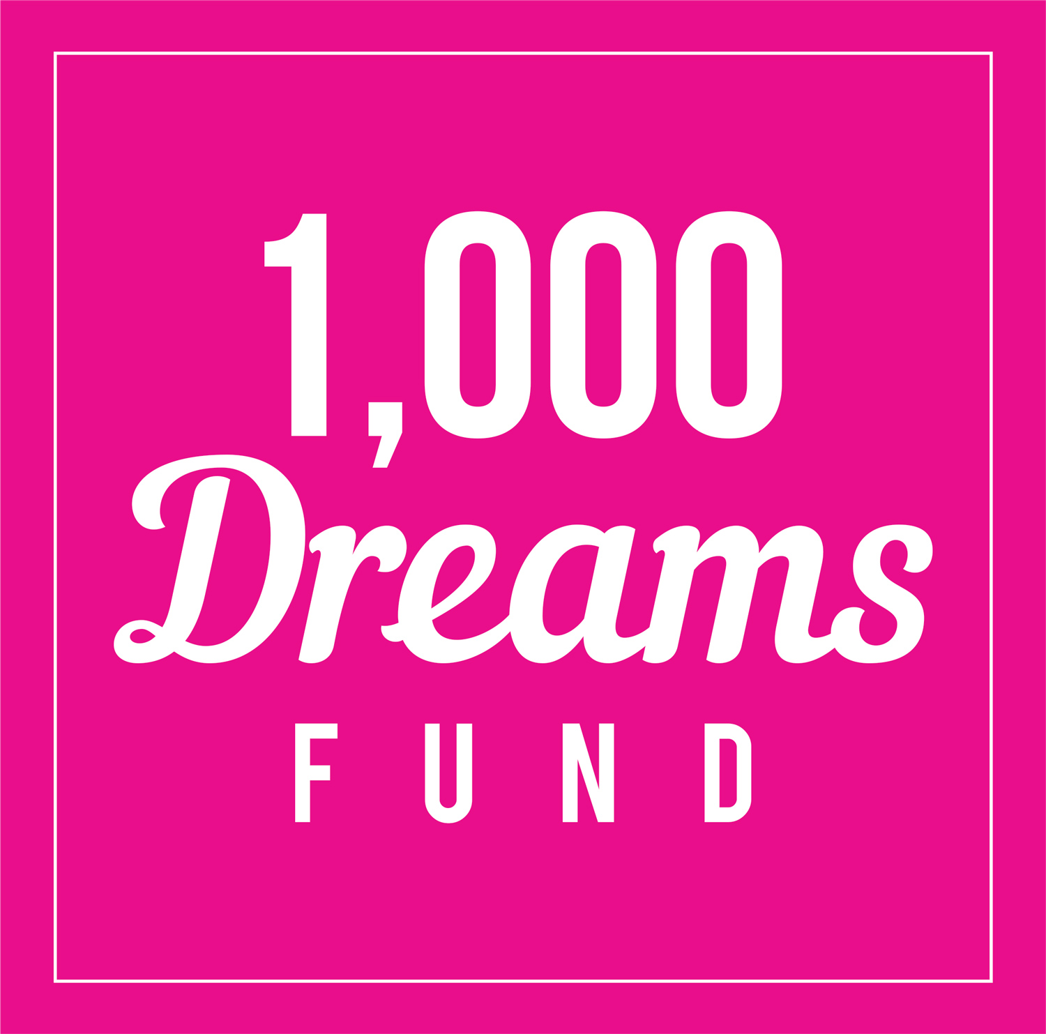 1,000 Dreams Fund's logo