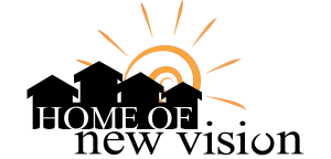 Home of New Vision logo