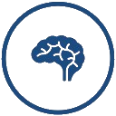 AI brain bank Icon